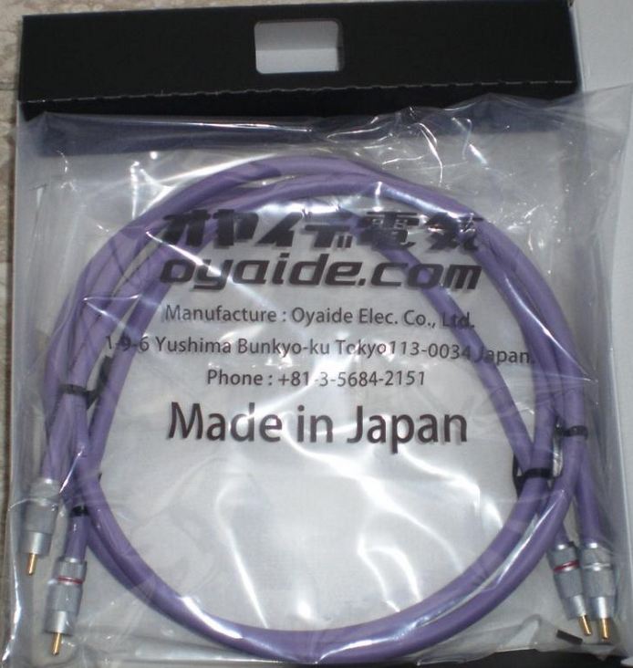 Oyaide Audio Cable 1.0 meter PA-02 TR V2 - Shopping In Japan Net