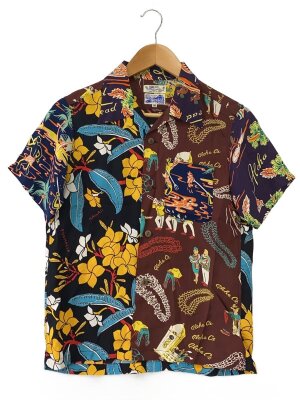 SUN SURF サンサーフ SS38036 アロハシャツ サイズS レーヨン SUN SURF