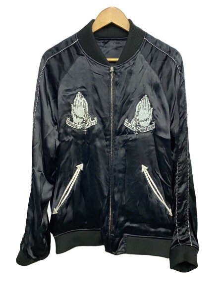 RUDE GALLERY(ルードギャラリー) / スカジャン/XL/レーヨン/BLK | 古着