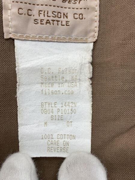 FILSON(フィルソン) / オイルドジャケット/ジャケット/M/コットン/BRW
