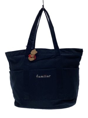 familiar(ファミリア) / マザーズバック/トート/コットン/NVY// | 中古