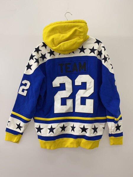 Supreme(シュプリーム) / 22AW/hockey hooded/パーカー/M/コットン/BLU