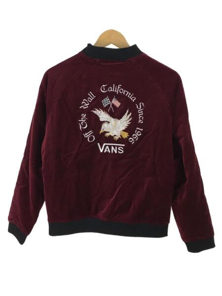 VANS(バンズ) / バンズ/スカジャン/S/コットン/ボルドー/ベロア