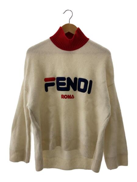 FENDI(フェンディ) / セーター(厚手)/40/ウール/WHT/無地/FZY688 A5QH
