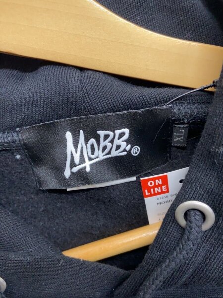 MOBB(モブ) / パーカー/XL/コットン/ブラック/トランプ/スペード