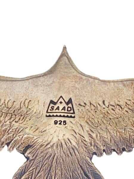 SAAD(サード) / イーグル/ターコイズ/ペンダントトップ/SV925/シルバー