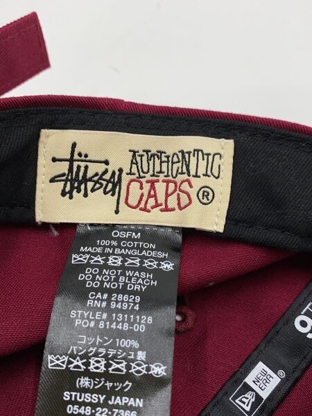 STUSSY(ステューシー) / NEW ERA 9TWENTY SS APPLIQUE/FREE/コットン