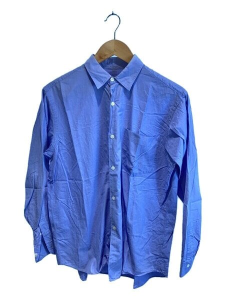 コモリ 長袖シャツ サックス