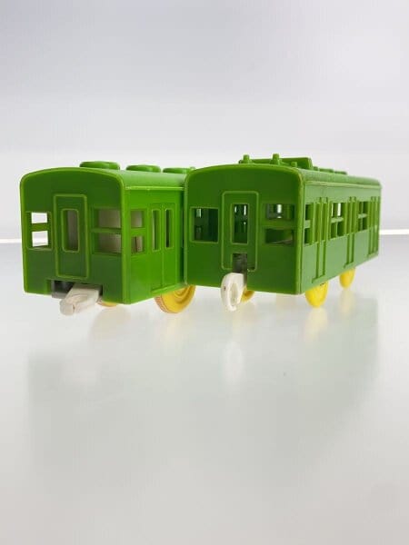 TOMY(トミー) / プラレール 日本製/EC07/電車(緑)/前スイッチ/緑成型 2