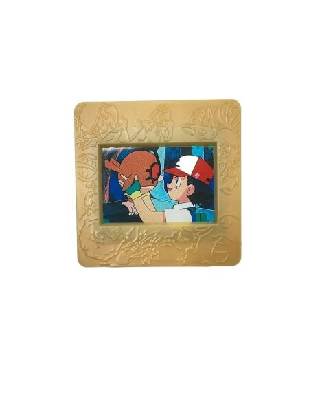 ポケモンピクチャーフレーム サトシ&ホーホー 金フレーム ゲーム系トイ