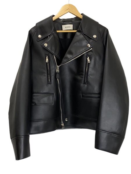 THE RERACS(ザリラクス) / レザージャケット・ブルゾン/48/--/BLK/無地