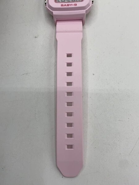 CASIO(カシオ) / クォーツ腕時計_BABY-G/デジアナ/ラバー/ピンク