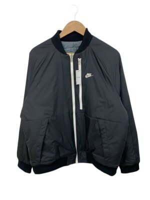 NIKE(ナイキ) / teamタグ/90s/ジャケット/XL/ポリエステル/ブラック