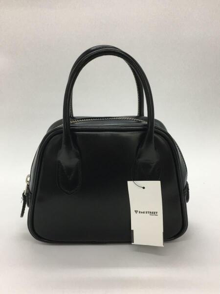 COMME des GARCONS(コムデギャルソン) / ハンドバッグ/台形/レザー/BLK