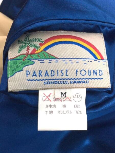 ParadiseFound(パラダイスファウンド) / スカジャン/M/シルク/BLU