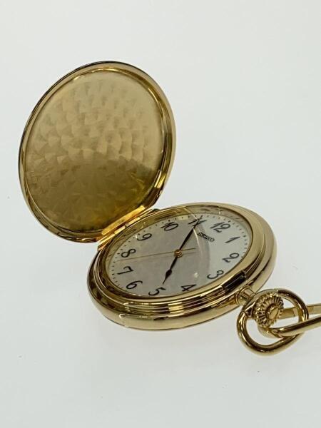 SEIKO(セイコー) / 懐中時計/アナログ/--/WHT/GLD/SAPM002/ハンター