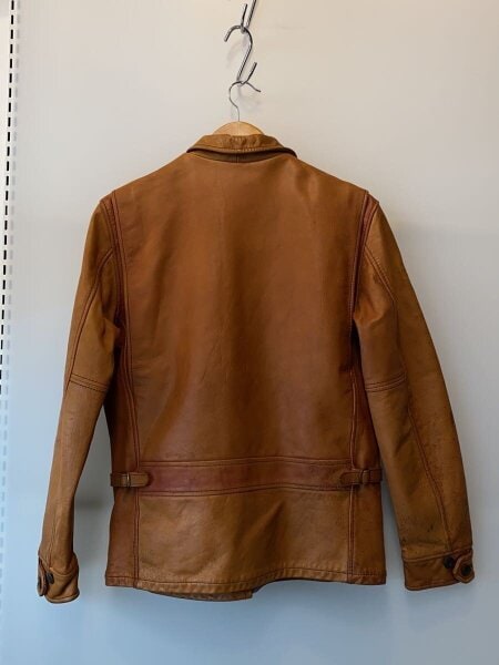 Schott(ショット) / トラッカージャケット/ボールチェーン/L/牛革/BRW