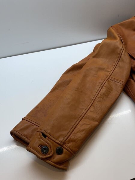 Schott(ショット) / トラッカージャケット/ボールチェーン/L/牛革/BRW