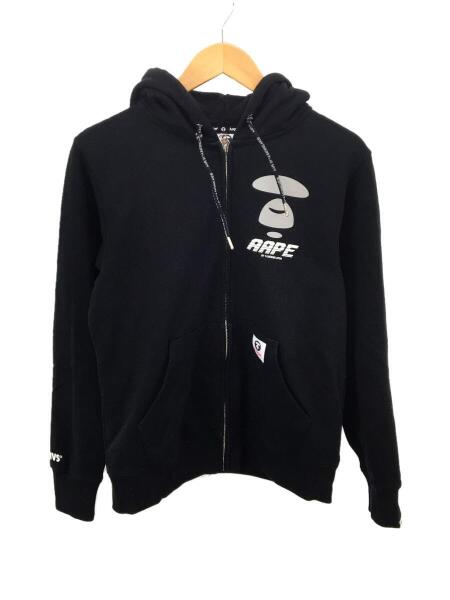 A BATHING APE(アベイシングエイプ) / ジップパーカー/M/コットン/BLK