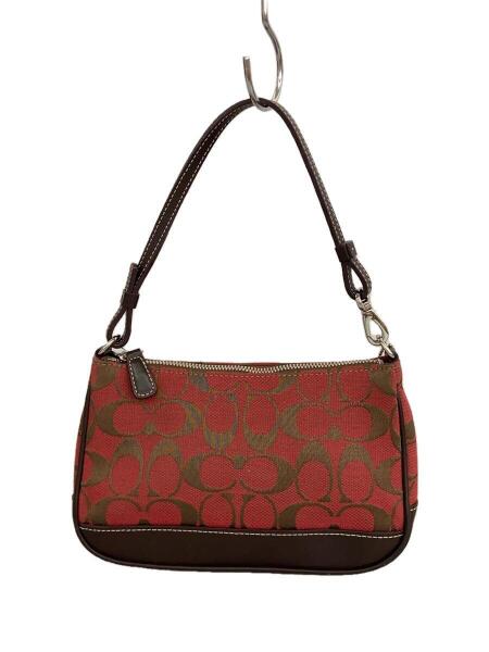 COACH コーチ ワンショルダー レザー キャンバス シグネチャー y2k