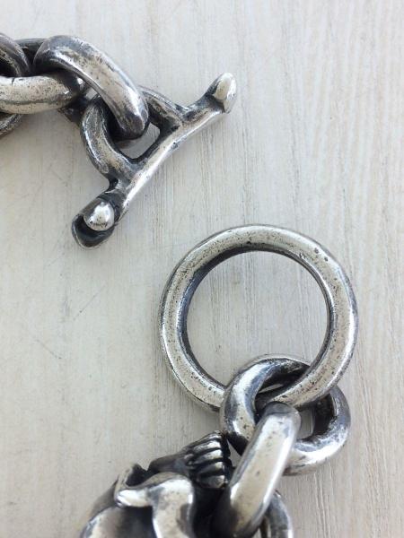 THIRTEEN DESIGNS(サーティーンデザインズ) / スカルブレスレット