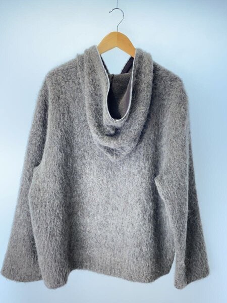 OUR LEGACY(アワーレガシー) / ジップパーカー/48/モヘア/BRW/無地