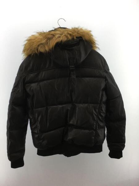 ZARA(ザラ) / フェイクレザーダウンジャケット/XL/ポリエステル