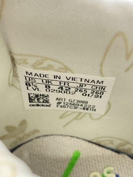 adidas(アディダス) / ZX 8000 SUPEREARTH SW/ローカットスニーカー