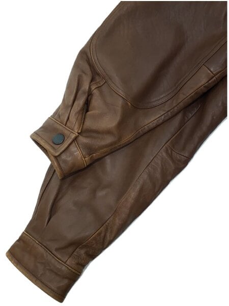 NAUTICA(ノーチカ) / キルティングオールレザージャケット/40/レザー