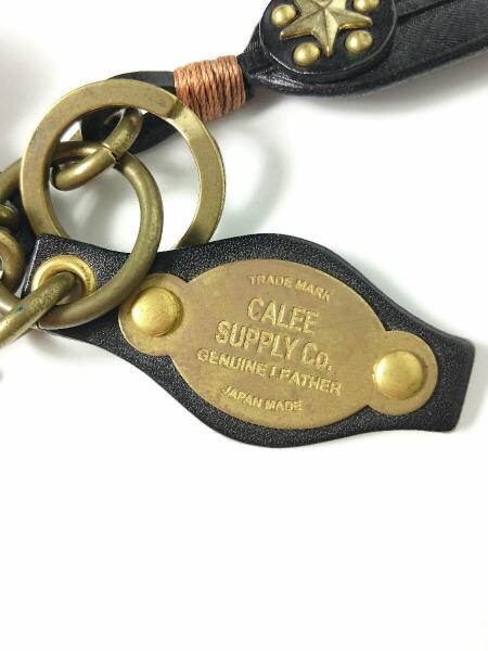 CALEE(キャリー) / キーホルダー/キーリング/レザー/フェザー/中古
