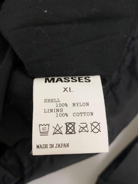 MASSES(マシス) / コーチジャケット/XL/ナイロン/BLK/NYLON JKT TWIN