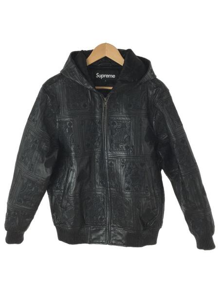 Supreme(シュプリーム) / 16AW/Court Cards Hooded Leather Jacket