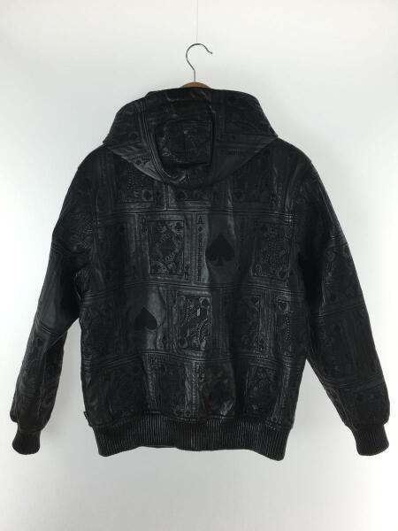 Supreme(シュプリーム) / 16AW/Court Cards Hooded Leather Jacket