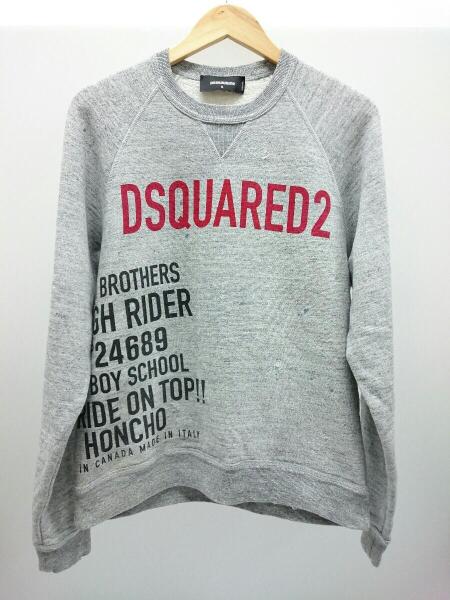 DSQUARED2(ディースクエアード) / スウェット/S/コットン/グレー