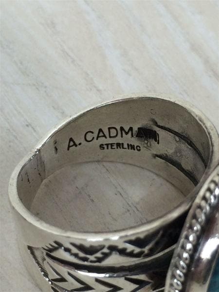 NAVAJO([インディアンジュエリー]ナバホ) / andy cadman/リング/SILVER