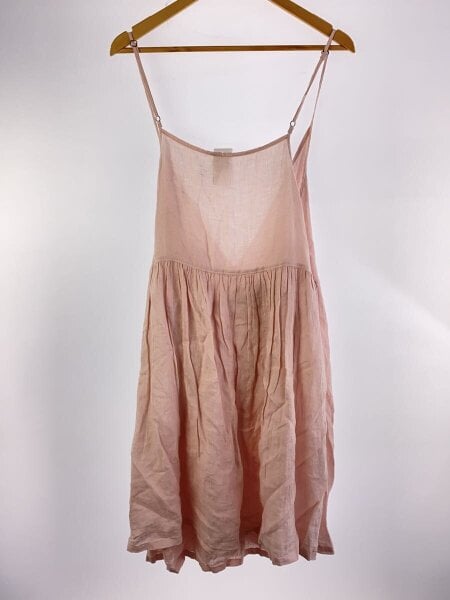 ネストローブ桜染めリネンキャミチュニック