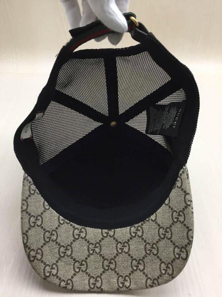 GUCCI(グッチ) / キャップ/--/BRW/総柄/ベースボールキャップ GG