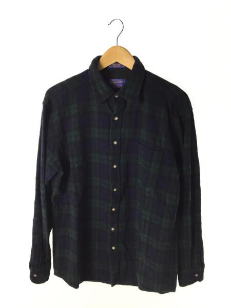 PENDLETON(ペンドルトン) / 現行タグ/ネルシャツ/長袖シャツ/L/ウール