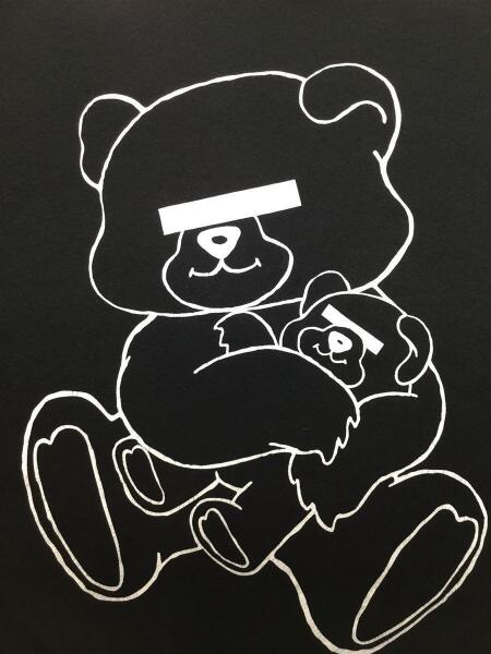 UNDERCOVER(アンダーカバー) / 目線ベア 目隠しベア/クマスウェット/M