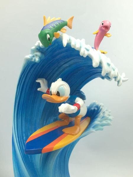 ディズニー Disney 置物 スタチュー 石像 ドナルドダック 希少 御影石