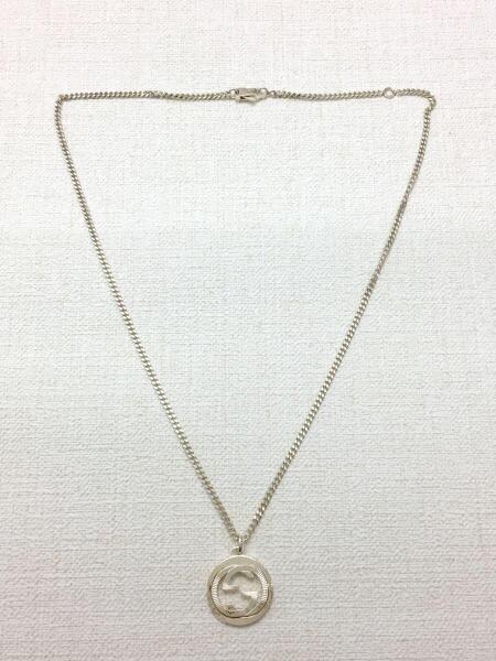 GUCCI(グッチ) / インターロッキング/ネックレス/SLV/トップ有/メンズ