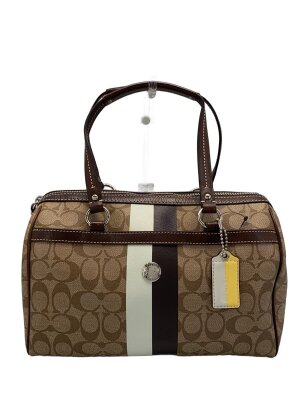 COACH(コーチ) / ボストンバッグ/ミニ/BLK/花柄/F57882 | 中古品の販売