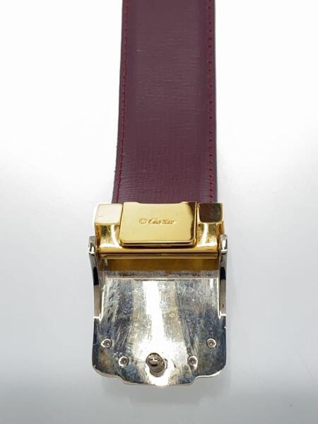 Cartier(カルティエ) / ベルト/ボルドー/ブラック/レディース/バックル
