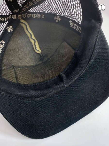 CHROME HEARTS(クロムハーツ) / メッシュキャップ/one/コットン/BLK