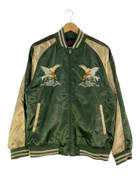 一心如鏡（いっしんにょきょう） 龍＆桜 刺繍 スカジャン Lサイズ