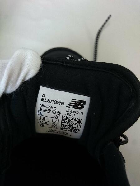 NEW BALANCE(ニューバランス) / 801/ローカットスニーカー/26cm/BLK