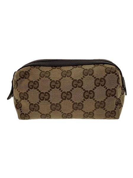 GUCCI(グッチ) / ポーチ_GGキャンバス/キャンバス/BRW | 中古品の販売