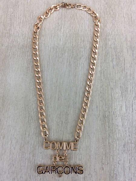 COMME des GARCONS(コムデギャルソン) / FNOノベルティ/ロゴネックレス