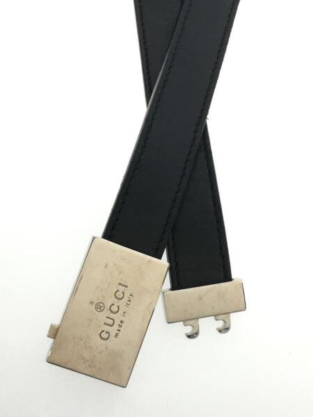 GUCCI(グッチ) / ベルト/レザー/BLK/メンズ | 中古品の販売・通販なら