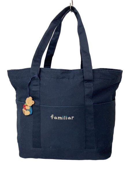 familiar(ファミリア) / トートバッグ/キャンバス/ネイビー/マザーズ